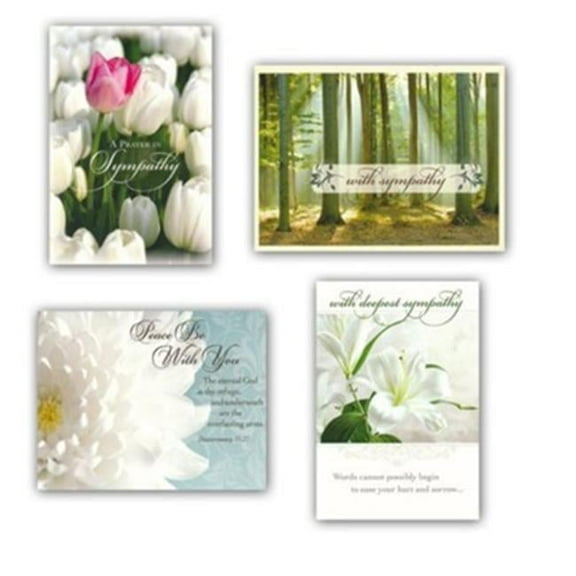 God's Promises, Box Of 12 Sympathy Cards (Kjv)