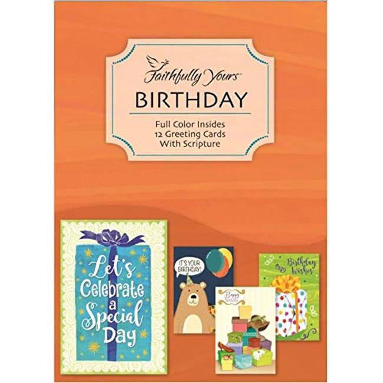 Faithfully Yours 170283 Pretty Pack Boxed Birthday Card 12 per Box