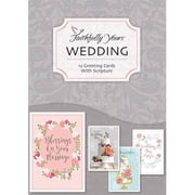 Faithfully Yours Boxed Wedding A Day To Remember Card - Box of 12