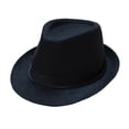 thumbnail image 1 of Faithtur Fashion Mens Ladies Summer Classic Fedora Hat ;Cotton Linen, Vintage Wide Brim Jazz , Straw and Breathable Foldable, 1 of 3