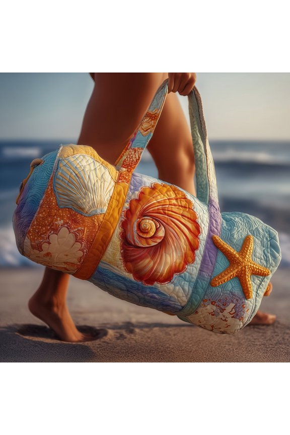 Faiway Dream Quilted Duffle Bag with Adjustable Strap,Travel Weekender Bag