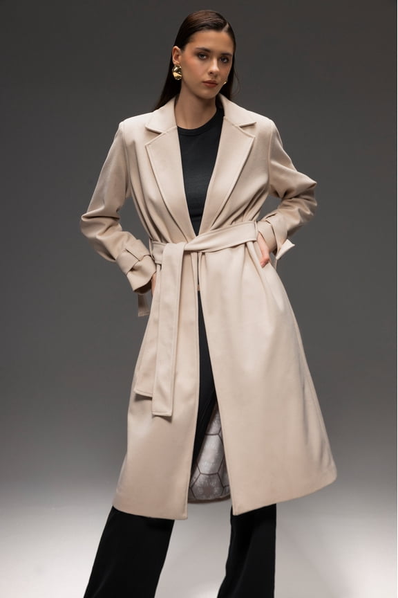 Faiyum Coat Wool Sand