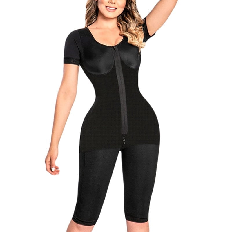 Fajas Colombianas Arm Shaper Sleeves – Post-Surgery Compression, Posture Corrector, S-2XL