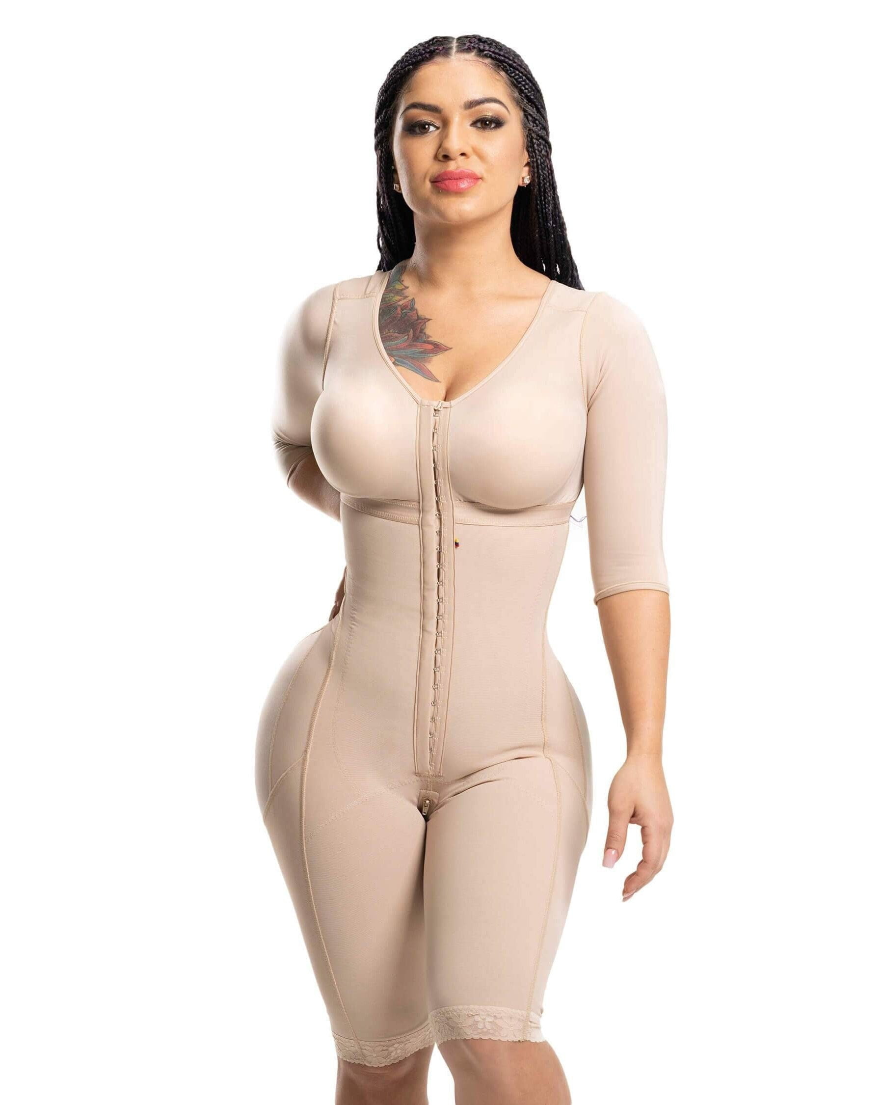 Faja Reductora Colombiana con Brasier, Body Shaper with Bra