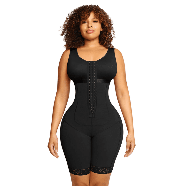 Faja Colombiana Shapewear Studio Women s Activewear Waist Shaper Black Walmart