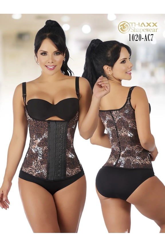 Faja Colombiana Thaxx Chaleco Latex Recubierto 3 Broches