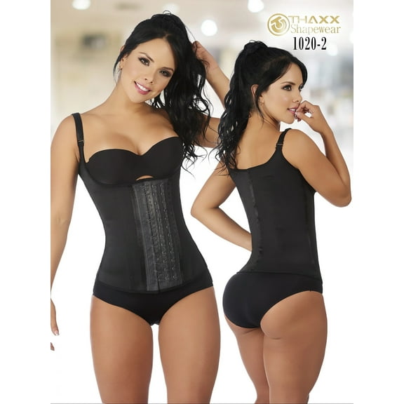 Faja Colombiana Thaxx Chaleco Latex Recubierto 3 Broches
