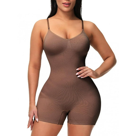 Faja Shapewear for Women Seamless Full Body Shapewear Bodysuits Tummy Control Body Shaper Mid Thigh Slimmer Butt Lifter for Wedding Party