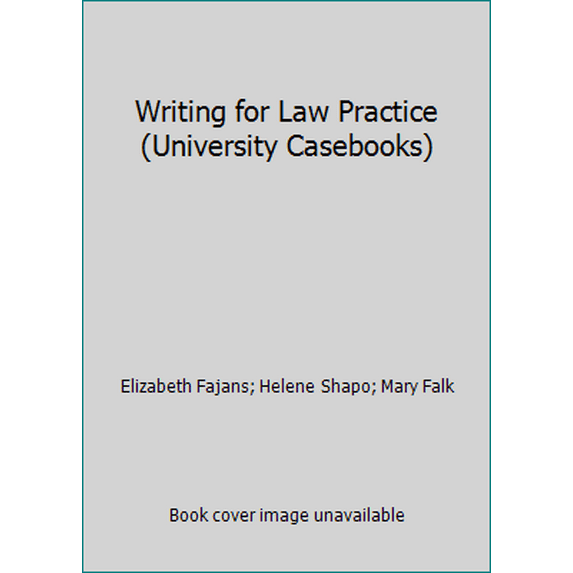 Pre-Owned Writing for Law Practice, 9781587785122, 1587785129, Paperback,