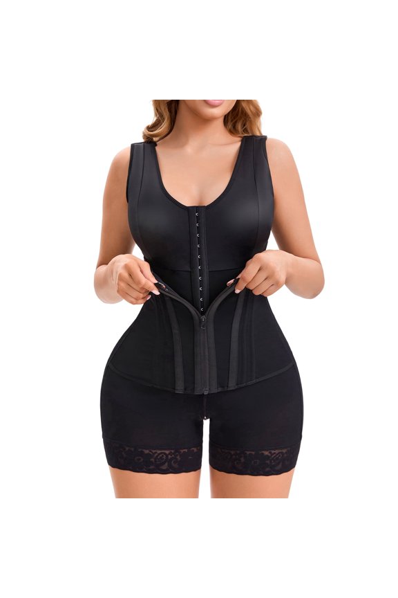 Fajas Colombianas Moldeadoras Overbust Shapewear For Women Tummy Control Full Body Shaper & Butt Lifter Post Surgery Compression Garment