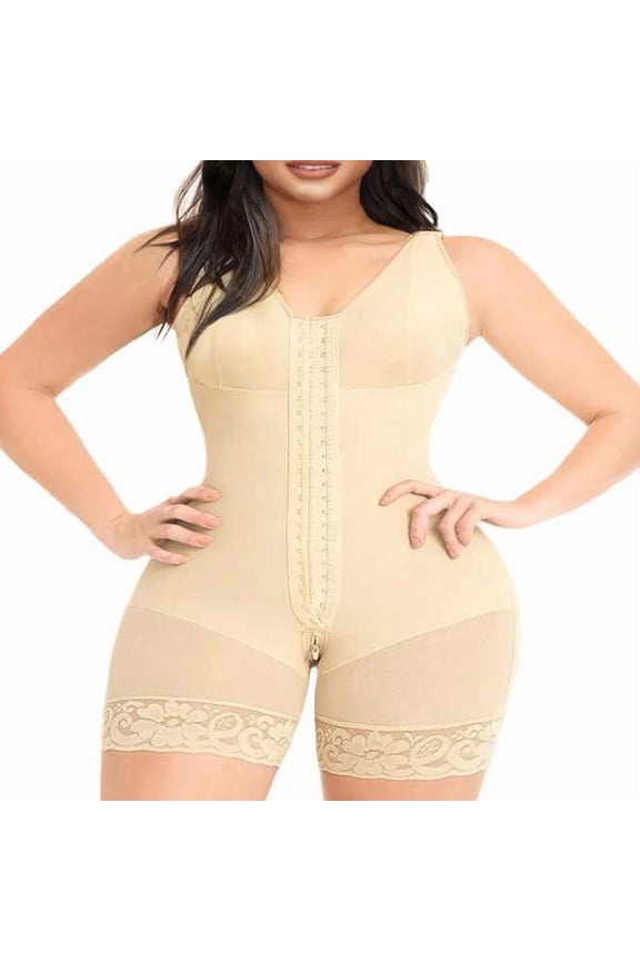 Fajas Colombianas Shapewear for Women Tummy Control Post Surgery Full Body Shaper Butt Lifter with Zipper Crotch,corset tops for women,fajas colombianas moldeadoras