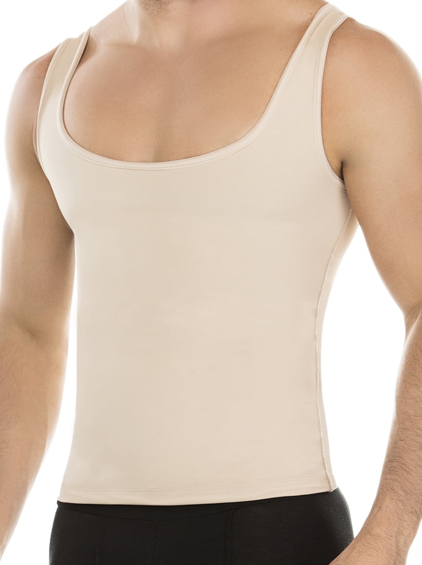 Fajas Colombianas Vest high abdomen compression shirt men body