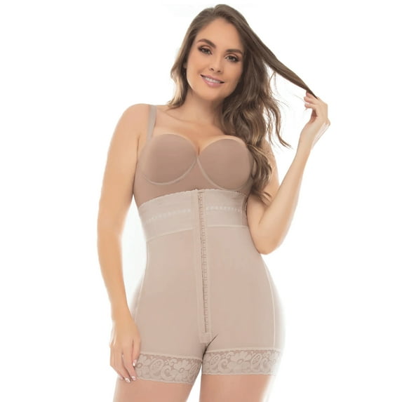 Fajas Uplady Butt Lifter Tummy Control Mid Thigh Shapewear Shorts