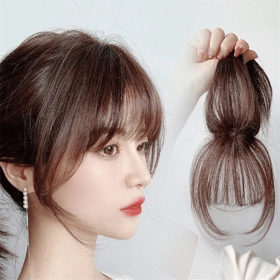 Fake Air Bangs Hair Styling Tools Hair Clip-In Extension Synthetic Hair Fake Fringe