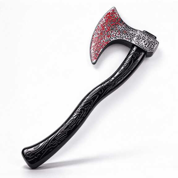 Fake Axe Halloween, Fake Hatchet Weapon, Plastic Fake Axe Prop for Cosplay Halloween Party