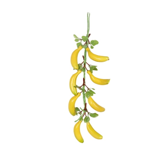 Banana Artificial Fruits Foam Bananas Highly Simulated Lifelike for House Kitchen Party Pub Decoration Cabinet Ornament - Artificial Hanging Banana
