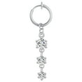 thumbnail image 1 of Fake Belly Rings Clip on Belly Button Rings Non Piercing Briana Williams Fake Navel Ring for Women, 1 of 2