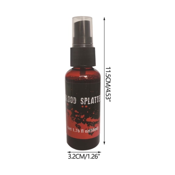 Fake Blood Set,Halloween Washable Fake Blood Makeup for Clothes,Zombie,Vampire Cosplay & Dress Up