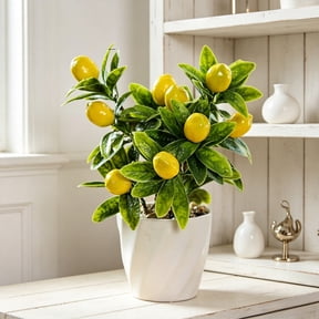 Fake Bonsai Tree High-End Artificial Fruit Flower Bonsai Matched With Artificial Bonsai Tree For Indoor Home Fashion Decor