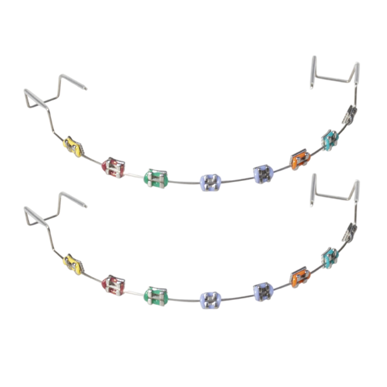 Fake Braces,Kids Fake Braces Lip Protector Colorful Braces Wire,Teeth Braces Wire Stylish Teeth Cosplay Braces for Dentists Kids