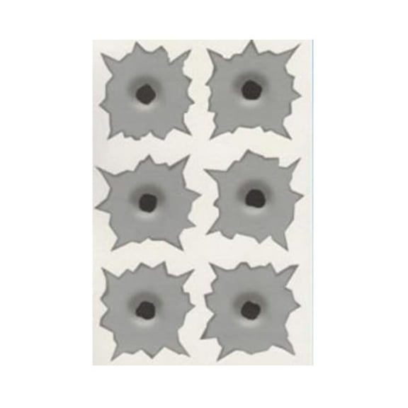 Fake Bullet Holes Prank .38 Caliber Stickers