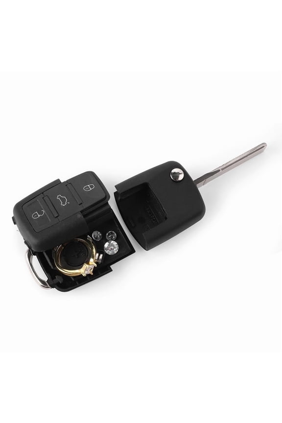 Fake Car Key Hidden Safe with Secret Compartment - Realistic Looking Key Fob to Store Jewelry or Valuables, 1 pack