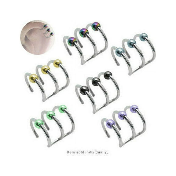 Fake Cartilage Clip-On Ring