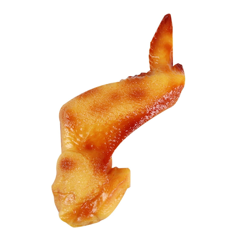 Fake Chicken Wing Table Top Decor Animal Meat Model Prop Artificial