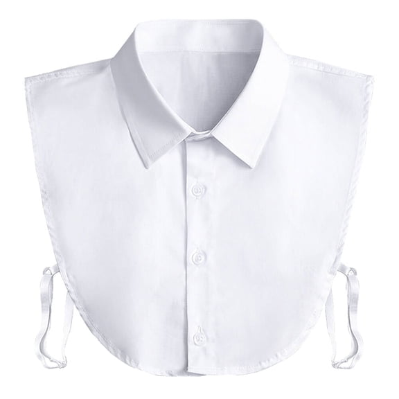 BREEZHOU Fake Collar Detachable Dickey Collar Blouse Half Shirts Peter Pan Faux False Collar for Women & Girls Favors