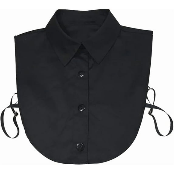 Fake Collar Detachable Dickey Collar Half Shirts Round Collar Blouse False Collar Top for Women Girls Outfits