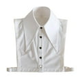 thumbnail image 1 of Fake Collar Half Shirt Blouse Detachable False Collar Decorative Shirt, 1 of 8