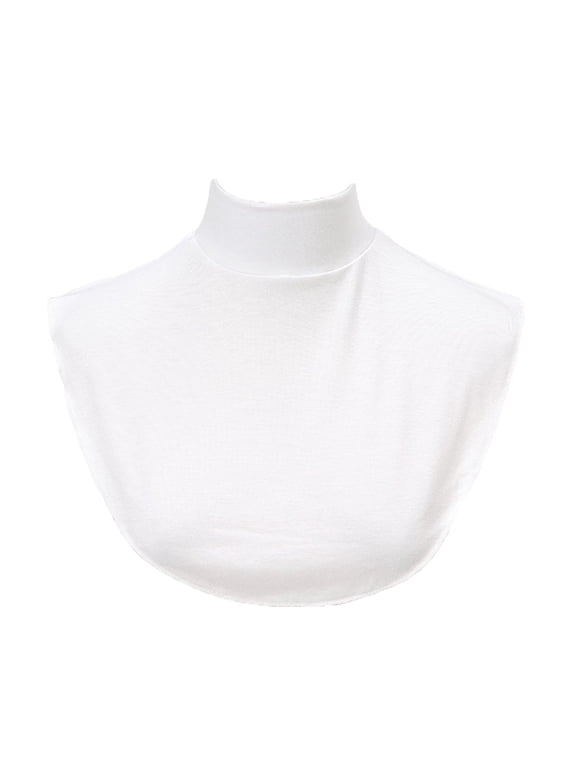 Fake Collar Turtleneck Detachable False Dickey Collars Faux Half Top Mock Blouse collars for Women Men