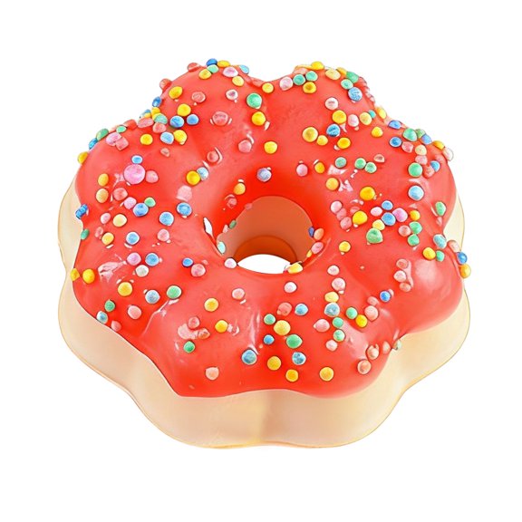 Fake Donuts Artificial Doughnut for Decoration, for Home Kitchen Decoration Display Photography Props Red