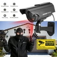 thumbnail image 1 of Fake Dummy Camera, Security Waterproof Emulational Decoy IR LED wifi Flash Red Led Dummy Video Surveillance Camera, 1 of 8