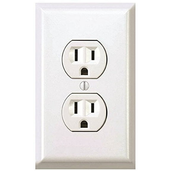 Fake Electrical Outlet & Switch Stickers for Pranks By MP Printing (12, Power Outlet)