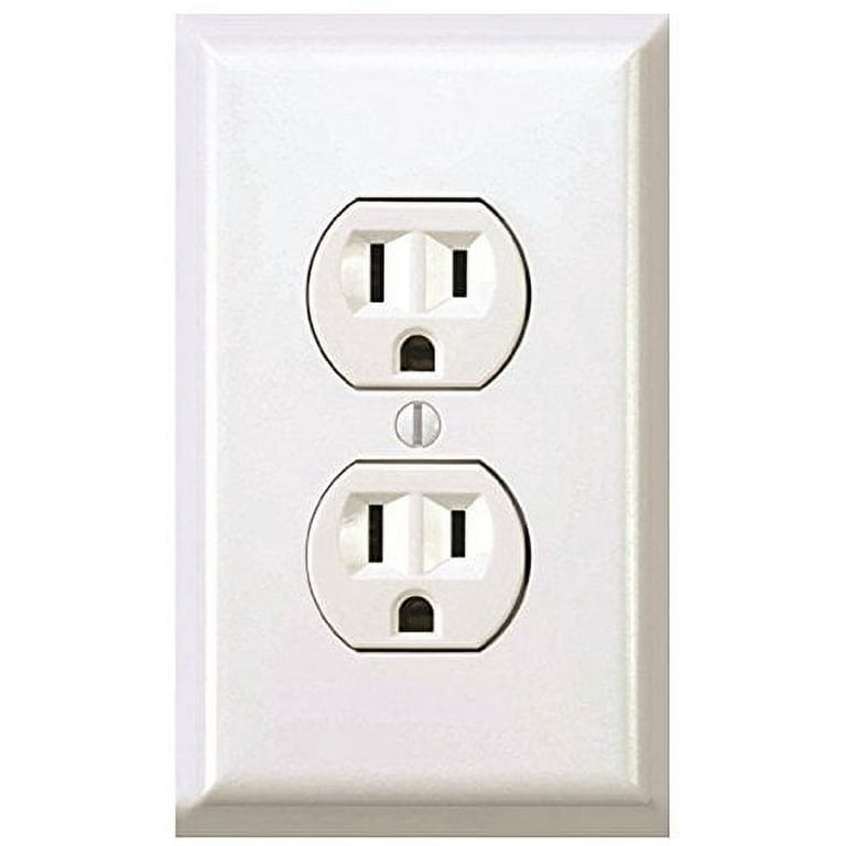 Fake Electrical Outlet & Switch Stickers for Pranks by Mp Printing (1, Power Outlet)