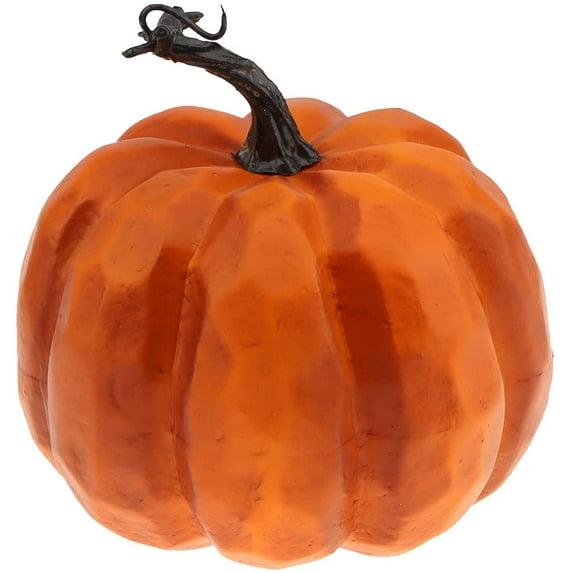 Fake Fall Harvest Lifelike Pumpkins Artificial Foam Large Faux Realistic Vegetable Decoration Thanksgiving Halloween Home Holiday Party Wedding Festival