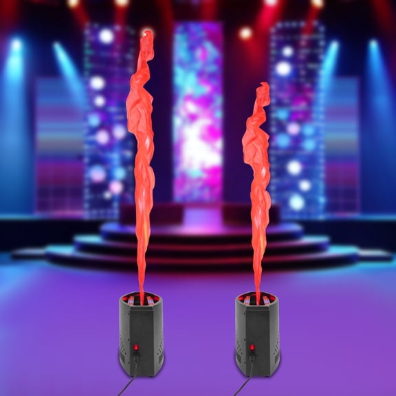 Fake Fire Flame Light, Artificial Simulated Fire Atmosphere Lamp, Fake Fire Flame Light for Stage DJ Party Lighting