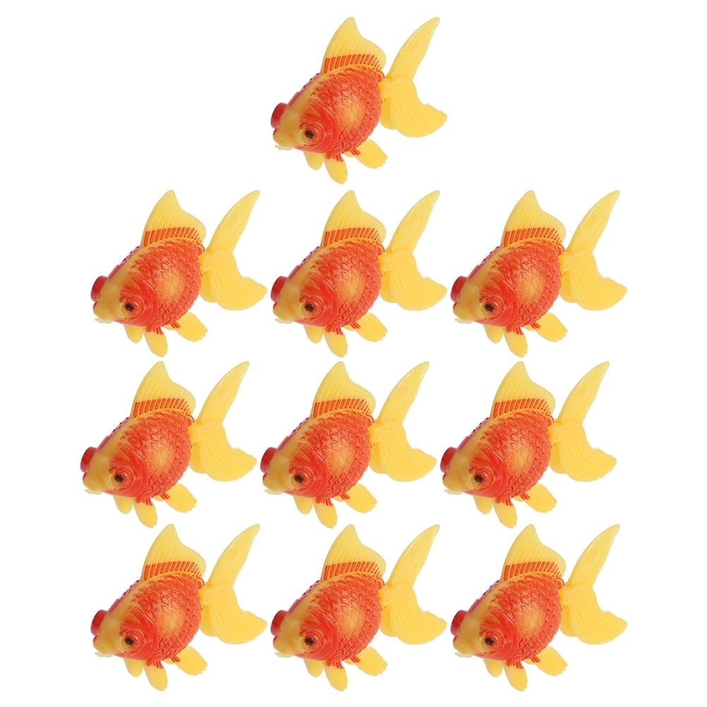 Fake Fish Goldfish Tank Fish Ornament Decor Goldfish Carp Supplies ...