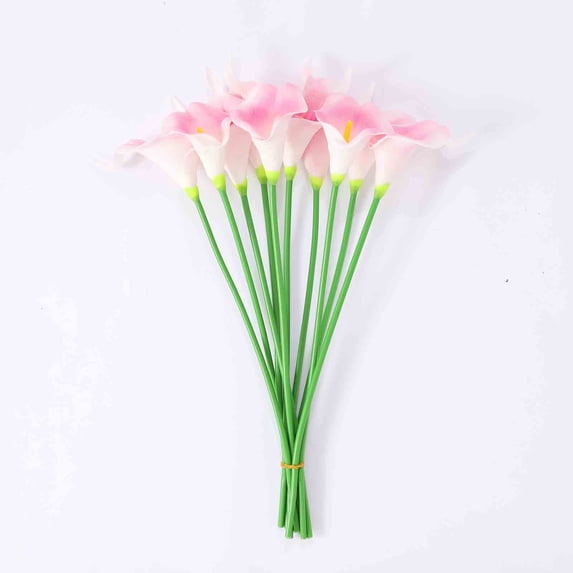 Flower Artificial Anthurium Flowers 10Pcs, Silk Anthurium for Home Decor Floral Arrangements Bouquets, Wedding Centerpiece Vase Filler Party Supply