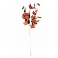 thumbnail image 1 of Fake Flower Bouquet Artificial Maple Leaves Branches Fall Leaves Stems Plants Outdoor Greenery For Kitchen Farmhouse Thanksgiving Table Centerpiece Fireplace Halloween,Red Household Imitation, 1 of 8