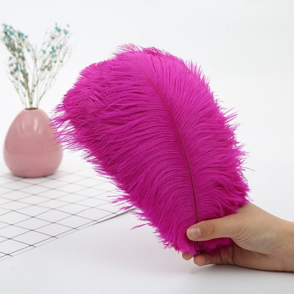 Fake Flower Bouquet Feather 23Cm Or So Stage Props Feather Wall Color Feathers,Pink Household Imitation