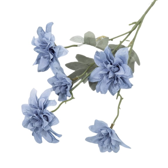 Fake Flower Maintenance Free Not Withered Realistic Looking No Need to Water Decorative Table Centerpiece Vibrantly Colored 5 Head High Simulation Artificial Flower Home Decor