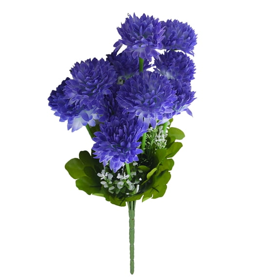 Fake Flowers 10-Headed Artificial Chrysanthemum for Wedding Decorations, Living Room & Artistic Floral Arrangements