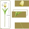 thumbnail image 1 of Fake Flowers 5Pc Set of Lifelike Artificial Realistic Plastic Faux Silk Floral Arrangements for Year Round Home Decor and Seasonal Celebrations Artificial Flowers Clearance!, 1 of 4