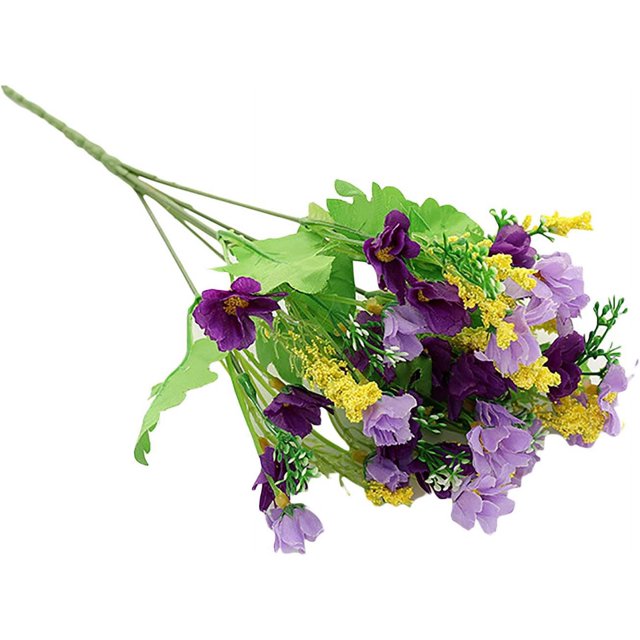 Fake Flowers Artificial Flower Faux Silk Daisy Wildflowers Shrubs