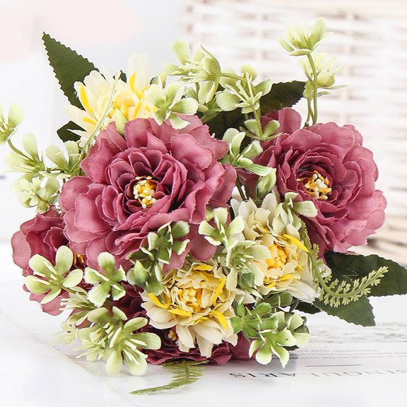 Fake Flowers Artificial Flower Silk Flower Artificial Flower Decorate Weddings