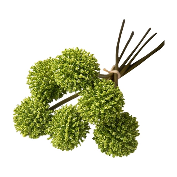 Fake Flowers Billy Balls,10.6" Artificial Billy Button Flower Bouquet,Permanent Flower Craspedia for DIY Crafts Wreath,Table Wedding Party Centerpieces Decor,Holiday Store