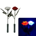 thumbnail image 1 of Fake Flowers Clearance! Flashingblinkylights Led Red Light Up Rose， Red Rose With Leds, 1 of 9