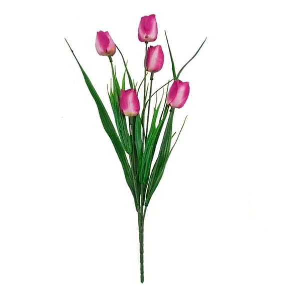 Fake Flowers, Decorative Flowers - Dienrx Artificial Flowers Realistic Flowers Plastic Greenery Shrubs Plants for Wreath Home Room Wedding (Multicolor)
